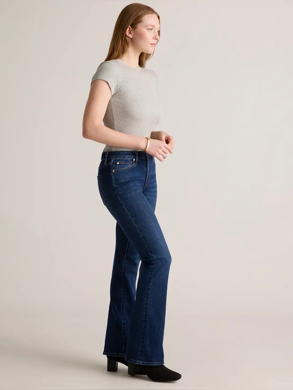 Quince Luna Stretch Flare Jean